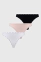 Guess brazyliany 3-pack dzianina różowy O4GG14.K6YW1