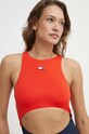 Ruházat Tommy Jeans egyrészes fürdőruha UW0UW05106 piros