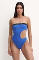 Tommy Jeans jednoczęściowy strój kąpielowy UW0UW05351 niebieski SS24