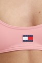 Купальный бюстгальтер Tommy Jeans розовый UW0UW05098