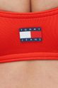 Tommy Jeans biustonosz kąpielowy UW0UW05098 czerwony
