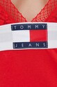 Tommy Jeans cămașă de pijama UW0UW05162 rosu