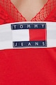 Tommy Jeans cămașă de pijama UW0UW05162 rosu