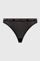 fekete Tommy Jeans tanga 3 db