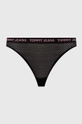 fekete Tommy Jeans tanga 3 db