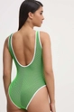 Puma costume da bagno intero Contour Rib verde