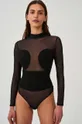 μαύρο Κορμάκι Undress Code All-Nighter Bodysuit Γυναικεία