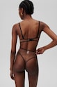 Brazilian στρινγκ Undress Code Wildflower μαύρο 658