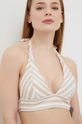 Plavková podprsenka Hollister Co. vrchní béžová KI311.4071.175
