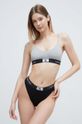 Σουτιέν Calvin Klein Underwear μελανζέ γκρί 000QF7216E
