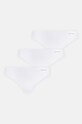Стринги Calvin Klein Underwear 3 шт трикотаж белый 000QD3558E