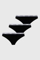 Calvin Klein Underwear figi 3-pack dzianina czarny 000QD5207E