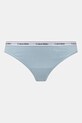 Oblečenie Tangá Calvin Klein Underwear 3-pak 000QD5209E modrá