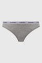 Calvin Klein Underwear stringi 3-pack 000QD5209E szary AA00