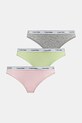 Tangá Calvin Klein Underwear 3-pak tangá ružová 000QD5209E