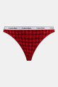 Ruházat Calvin Klein Underwear tanga 3 db 000QD5209E piros