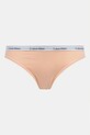 Îmbrăcăminte Calvin Klein Underwear Chilot tanga 3-pack 000QD5209E albastru