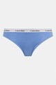 Tanga Calvin Klein Underwear 3-pack modrá 000QD5209E