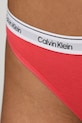 Oblečenie Calvin Klein Underwear tangá dámske bavlnené s elastanom 000QD5043E ružová
