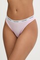 Calvin Klein Underwear gaćice za žene od pamuka s elastanom roza 000QD5044E