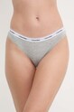 Трусы Calvin Klein Underwear меланж серый 000QD5044E