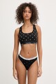 Calvin Klein Underwear gaćice za žene od pamuka s elastanom 000QD5044E crna AA00