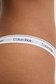 Oblečení Calvin Klein Underwear tanga dámské bavlněné s elastanem 000QD5157E tyrkysová