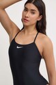 Nike egyrészes fürdőruha fekete NESSE013