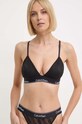 Σουτιέν Calvin Klein Underwear λεπτό μοτίβο μαύρο 000QF7077E