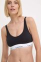 Podprsenka Calvin Klein Underwear bez kostíc čierna 000QF7586E