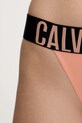 Calvin Klein Underwear stringi pomarańczowy 000QF7638E