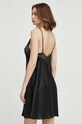Odzież Calvin Klein Underwear koszula nocna jedwabna 000QS7162E czarny