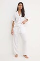 Calvin Klein Underwear pantaloni pijama bumbac 000QS7140E bej SS24