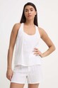 Calvin Klein Underwear piżama bawełniana bawełna beżowy 000QS7152E