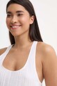 Calvin Klein Underwear piżama bawełniana 000QS7152E beżowy