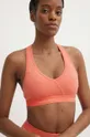 оранжевый Функциональное белье Icebreaker Sprite Racerback Bra Женский