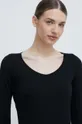 μαύρο Λειτουργικό μακρυμάνικο πουκάμισο Icebreaker Siren Γυναικεία