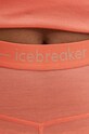 Icebreaker legginsy funkcyjne 125 ZoneKnit pomarańczowy IB0A56H6B751