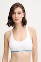 Podprsenka Lacoste bez kostíc biela IF8179