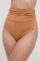 Max Mara Beachwear figi kąpielowe dół beżowy 2416821169600
