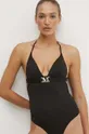 Max Mara Beachwear jednoczęściowy strój kąpielowy czarny
