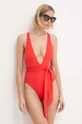 Max Mara Beachwear jednoczęściowy strój kąpielowy miękka pomarańczowy 2416831179600