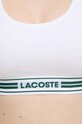 Odzież Lacoste biustonosz IF8167 biały