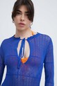 Одежда Пляжное платье Desigual 24SWMF03 голубой