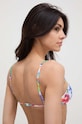 Дрехи Горнище на бански Desigual JUNGLE TOP 24SWMK10 бял