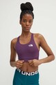 The North Face sutien sport reversibil Flex moale violet NF0A886QWI81
