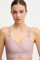 Under Armour biustonosz sportowy Infinity 2.0 High różowy 1384112