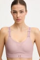 Under Armour biustonosz sportowy Infinity 2.0 High różowy 1384112