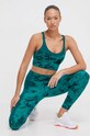 Under Armour biustonosz sportowy Project Rock 1384161 turkusowy SS24