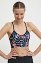 Športová podprsenka Reebok Identity Training bez kostíc čierna 100075414